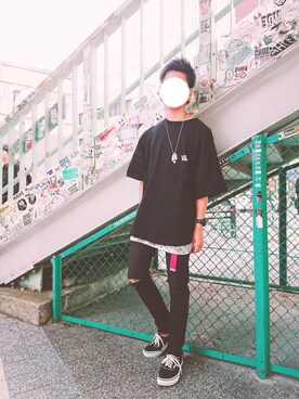 ぴーらおさん（メンズ・170cm）の夏コーディネート