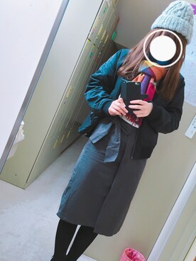 ひかりさん（レディース・162cm）の冬コーディネート