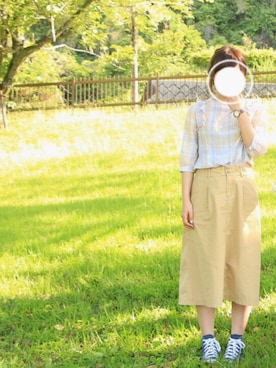 「Linetta（リネッタ）のアイテム」を使った、ひかりさん（レディース・162cm）の春コーディネート