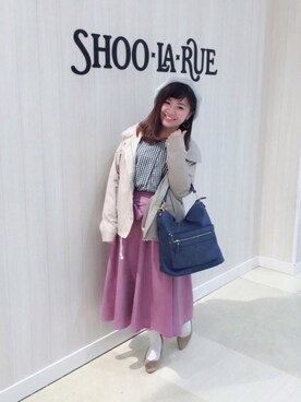 「DRESKIP（ドレスキップ）のアイテム（マウンテンパーカー）」を使った、miss＊さん（レディース・148cm）の春コーディネート