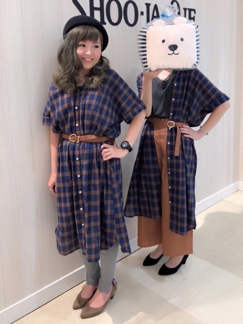 Miss Shoo La Rue Shoo La Rueのシャツワンピースを使ったコーディネート Wear