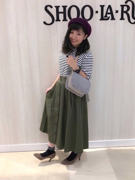 「DRESKIP（ドレスキップ）のアイテム（パンプス）」を使った、miss＊さん（レディース・148cm）の夏コーディネート