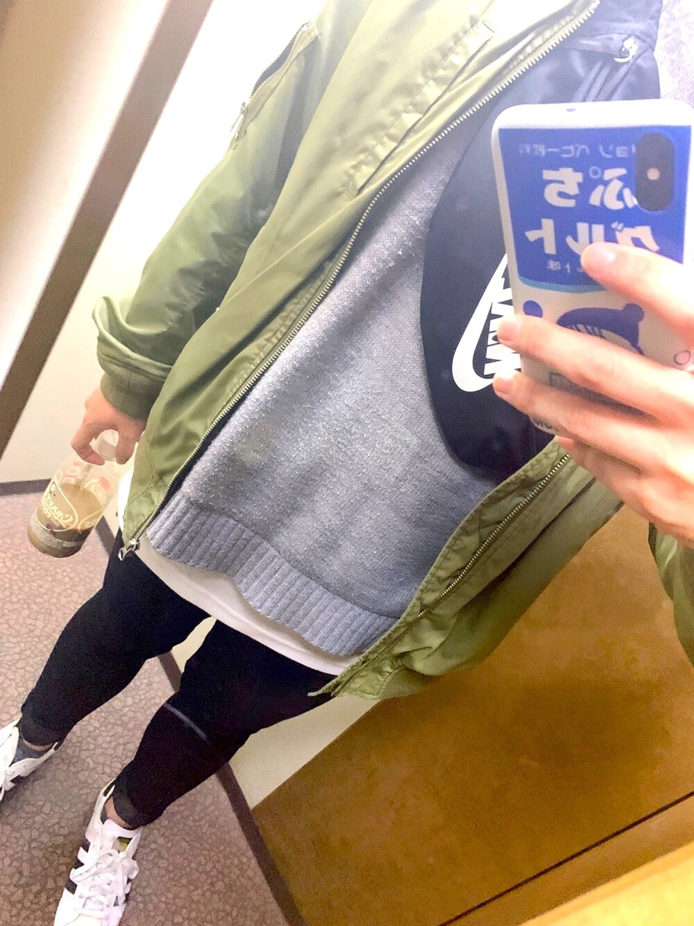 「NIKEの【NIKE / ナイキ】HERITAGE HIP PACK（ショルダーバッグ、ブラック系）」を使った、りるでんてさん（メンズ・168cm）の春コーディネートの1枚目の写真