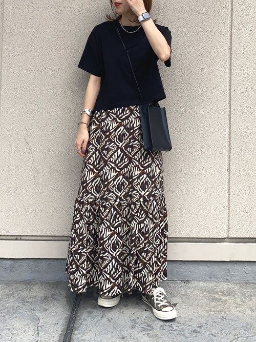 セール】アフリカンワンティアードスカート 942559（スカート