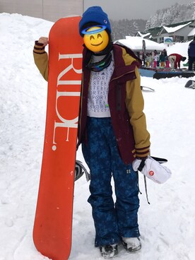 「adidas by Stella McCartney（アディダスバイステラマッカートニー）のアイテム（スウェット）」を使った、ユリアさん（レディース・152cm）の冬コーディネート