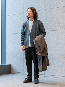 Steven Alan＞ NYLON TSR COAT-BOLD/コートを使ったメンズ人気