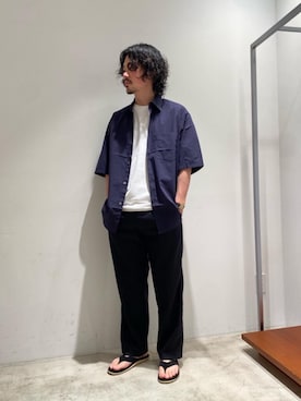 松田 恭一さん(メンズ・168cm)の夏コーディネート