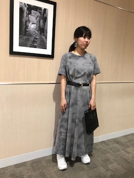 「アイテム（ワンピース/ドレス）」を使った、亜弥香さん（レディース・150cm・10代）の春コーディネート
