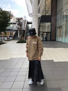 シフォン素材 の人気ファッションコーディネート Wear