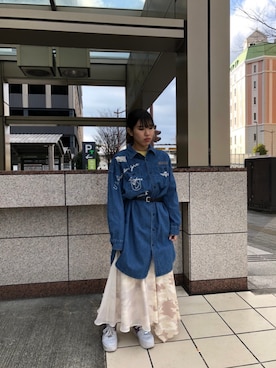 シフォン素材 の人気ファッションコーディネート Wear