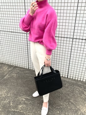 「ing（イング）のアイテム」を使った、𝙖𝙮𝙪𝙢𝙞さん（レディース・162cm）の冬コーディネート