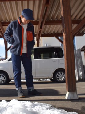 okatashiさん（メンズ・156cm）の冬コーディネート