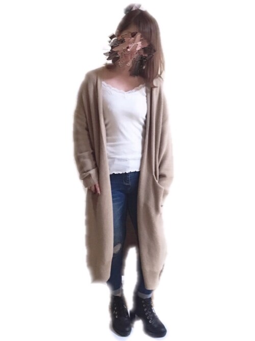 ふ Azul By Moussyのカーディガンを使ったコーディネート Wear