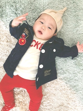 Ren10Hinaさん(キッズ・70cm)の秋コーディネート