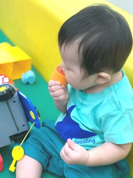 Ren10Hinaさん（キッズ・70cm）の秋コーディネート