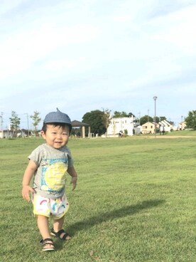 Ren10Hinaさん（キッズ・80cm）の秋コーディネート