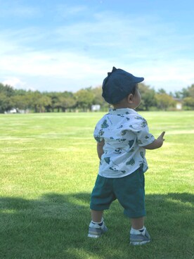 Ren10Hinaさん（キッズ・80cm）の秋コーディネート