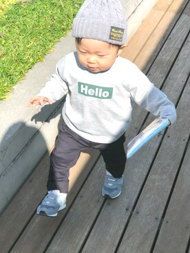 Ren10Hinaさん（キッズ・80cm）の秋コーディネート