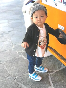 Ren10Hinaさん（キッズ・80cm）の秋コーディネート