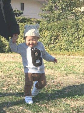 Ren10Hinaさん（キッズ・80cm）の冬コーディネート