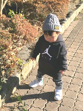 Ren10Hinaさん（キッズ・80cm）の冬コーディネート