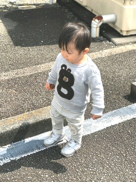 Ren10Hinaさん（キッズ・80cm）の春コーディネート