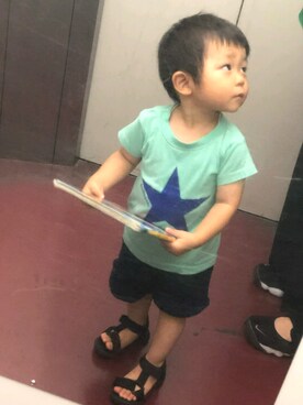 Ren10Hinaさん（キッズ・80cm）の夏コーディネート