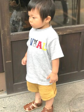 Ren10Hinaさん（キッズ・80cm）の夏コーディネート