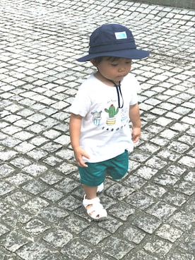 Ren10Hinaさん（キッズ・80cm）の夏コーディネート