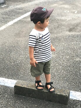 Ren10Hinaさん（キッズ・80cm）の夏コーディネート