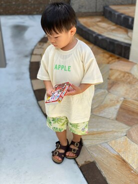 Ren10Hinaさん（キッズ・90cm）の秋コーディネート