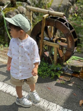 Ren10Hinaさん（キッズ・90cm）の秋コーディネート