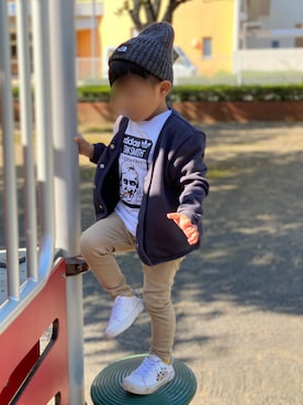 Ren10Hinaさん（キッズ・90cm）の秋コーディネート