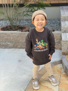 Ren10Hinaさん（キッズ・90cm）の春コーディネート