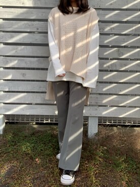 michiさん（レディース・157cm）の冬コーディネート