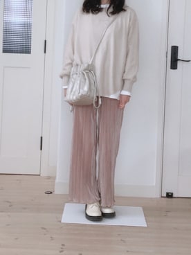 michiさん（レディース・157cm）の冬コーディネート