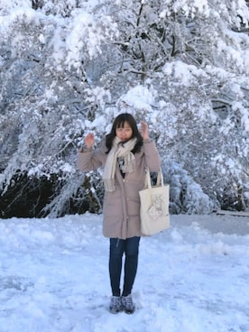 「貴船神社」｜ミンチュさん（レディース・166cm）の春コーディネート