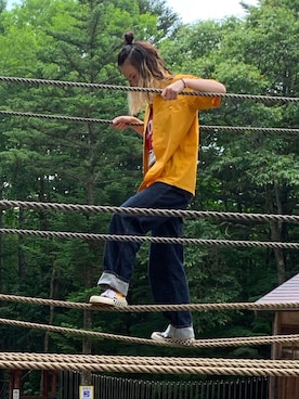 「Softmachine（ソフトマシーン）のアイテム」を使った、Kuriritaさん（レディース・160cm）の秋コーディネート