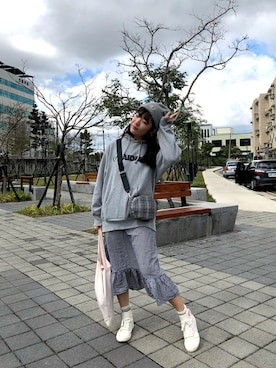 迷Mir /。daily stylさん（レディース・162cm）の冬コーディネート