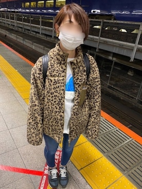 「アイテム（ブルゾン）」を使った、ふじくろさん（レディース・154cm・30代）の冬コーディネート