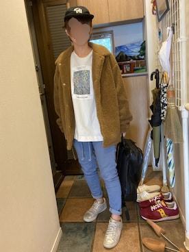 ふじくろさん（レディース・154cm）の冬コーディネート