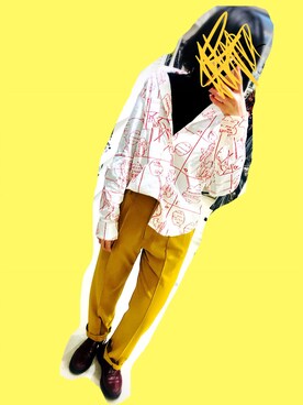 Sae Ishikawaさん（レディース・165cm）の冬コーディネート