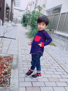 3歳男の子 の人気ファッションコーディネート 髪型 アシンメトリー Wear