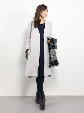 RINAさん（レディース・160cm）の冬コーディネート