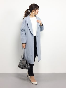 RINAさん（レディース・160cm）の冬コーディネート