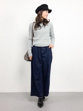 RINAさん（レディース・160cm）の冬コーディネート