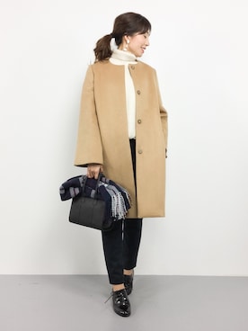 RINAさん（レディース・160cm）の冬コーディネート