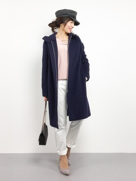 RINAさん（レディース・160cm）の冬コーディネート