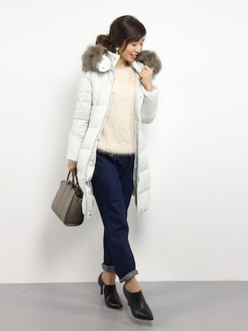 RINAさん（レディース・160cm）の冬コーディネート