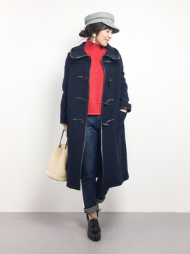 RINAさん（レディース・160cm）の冬コーディネート